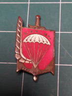 INSIGNE 3EME RPIMA, 3EME REGIMENT PARACHUTISTE D'INFANTERIE DE MARINE, DRAGO 2 BOLEROS - Hueste