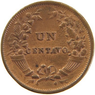 PERU CENTAVO 1941 THICK PLANCHET #t030 0231 - Perú