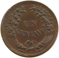 PERU CENTAVO 1917 R #t030 0217 - Perú