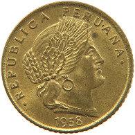 PERU 5 CENTAVOS 1958 #t030 0155 - Perú