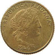 PERU 5 CENTAVOS 1946 #t030 0163 - Pérou