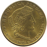 PERU 5 CENTAVOS 1943 PHILADELPHIA UNC #t030 0183 - Perú