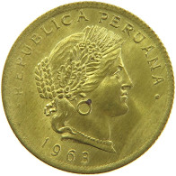 PERU 20 CENTAVOS 1963 #t030 0095 - Perú