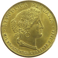 PERU 20 CENTAVOS 1943 UNC #t030 0117 - Perú