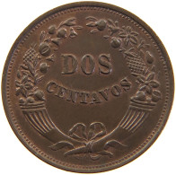 PERU 2 CENTAVOS 1933 UNC #t030 0199 - Pérou