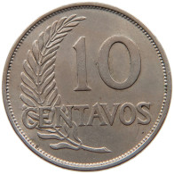 PERU 10 CENTAVOS 1940 #t030 0037 - Perú