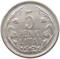 LITHUANIA 5 LITAI 1925 #t028 0503 - Litouwen