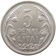 LITHUANIA 5 LITAI 1925 #t028 0505 - Litouwen