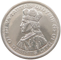 LITHUANIA 10 LITU 1936 #t028 0465 - Litouwen