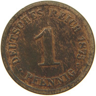 KAISERREICH PFENNIG 1875 F #t029 0363 - 1 Pfennig