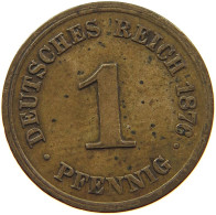 KAISERREICH PFENNIG 1876 H #t029 0353 - 1 Pfennig