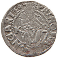 HUNGARY RDR DENAR 1545 KB Ferdinand I., 1526-1564 #t031 0123 - Hungary