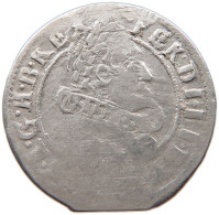 HAUS HABSBURG 3 KREUZER 1624 Ferdinand II. (1619 - 1637) #t029 0299 - Oesterreich