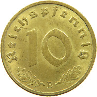 GERMANY WEIMAR 10 REICHSPFENNIG 1938 A #t030 0365 - 10 Renten- & 10 Reichspfennig