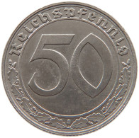 GERMANY 50 REICHSPFENNIG 1938 E #t030 0441 - 50 Reichspfennig