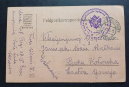 Austria-Hungary Bosnia WWI 1915 Feldpostkarte With Stamp K.u.K. Militarpost DERVENTA  (No 3070) - Bosnië En Herzegovina
