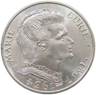 FRANCE 100 FRANCS 1984 MARIE CURIE #t028 0475 - 100 Francs