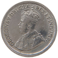 CANADA 5 CENTS 1920 George V. (1910-1936) #t030 0589 - Canada