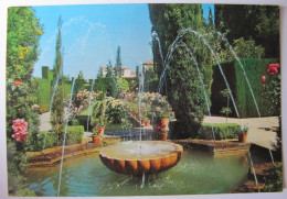 ESPAGNE - ANDALUCIA - GRANADA - Generalife - Surtidores Jardines Bajos - Granada