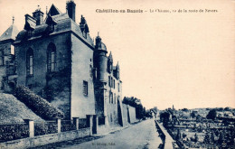 N°250 W -cpa Chatillon En Bazois -le Château- - Chatillon En Bazois