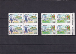 SA06 Brazil 1987 National Tourism Year Mint Blocks - Unused Stamps