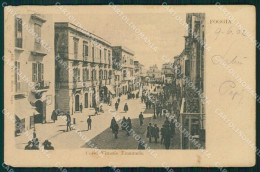 Foggia Città PIEGHINA ABRASA Cartolina VK0619 - Foggia