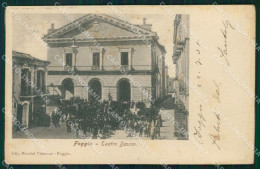 Foggia Città Teatro Cartolina VK0614 - Foggia