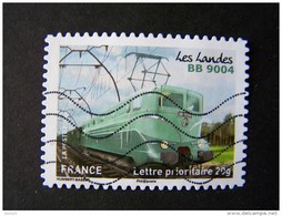 OBLITERE ANNEE 2014 N°1007 LES LANDES BB9004 DU CARNET LA GRANDE EPOPEE DU VOYAGE EN TRAIN - Used Stamps