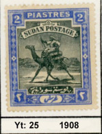 Sudan, Camel Postman Nr. 25 - Soedan (1954-...)