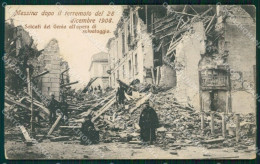 Messina Città Terremoto 1908 Cartolina VK0933 - Messina