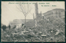 Messina Città Terremoto 1908 Cartolina VK0940 - Messina