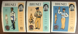 Brunei 1971 Police Force Anniversary MNH - Brunei (...-1984)