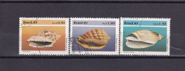 SA06 Brazil 1989 Molluscs - Shells Used Stamps - Usados