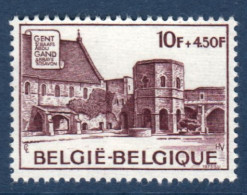 Belgique, België, **, Yv 1754,  Mi 1812, SG 2385, Abbaye Saint-Bavon De Gand - Ungebraucht