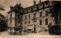 N°255 W -cpa Chalon Sur Saône -la Sous Préfecture- - Chalon Sur Saone