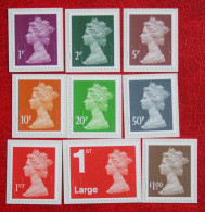 Machin Definitives QE II (Mi 3387-3395) 2013 POSTFRIS MNH ** ENGLAND GRANDE-BRETAGNE GB GREAT BRITAIN - Unused Stamps