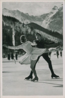 Sammelbild Olympia 1936 Band I Gruppe 56 Bild 71, Geschwister Pausin, Eiskunstlauf, Paarlauf - Unclassified