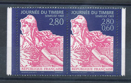 2991A** Journée Du Timbre (Paire Issue De Carnet) - Unused Stamps