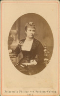 CdV Princesse Philipp Von Sachsen-Coburg, Louise Von Belgien, Portrait - Fotografie