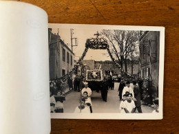 Guérande * RARE 10 Photos Reliées Souvenir De La Mission D'Octobre 1949 - Guérande