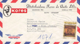 ECUADOR - AIRMAIL - VIENNA 1971 / 6191 - Ecuador