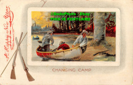 R412166 Changing Camp. A Happy New Year. B. B. London. Series No. E82. 1910 - Otros & Sin Clasificación