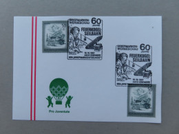 Österreich Pro Juventute - Mit Sonderstempel 10. 10. 1987 Ebensee, 60 Jahre Feuerlogel-Seilbahn (Nr.642) - Other & Unclassified