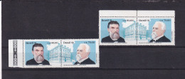 SA06 Brazil 1991 150th Anniv Birth Doctor Ferraz And Doctor Prudente Mint Pairs - Unused Stamps
