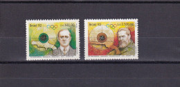 SA06 Brazil 1992 Olympic Games Barcelona - Shooting Winners Mint Stamps - Unused Stamps
