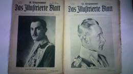 III. Jahrgang 1915, No. 14, (4. April) / No. 21, (23. Mai). Zusammen 2 Hefte Von Das Illustrierte Blatt - Unclassified