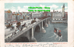 R412201 London Bridge After The 1904 Widening. G. D. And D. L. 1911 - Otros & Sin Clasificación