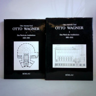 Otto Wagner - Das Werk Des Architekten, Band 1: 1860 - 1902 / Band 2: 1903 - 1918. Zusammen 2 Bände Von Graf, Otto... - Zonder Classificatie