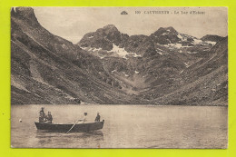 65 CAUTERETS N°100 Le Lac D'Estom Barque Femme Rame VOIR DOS - Cauterets