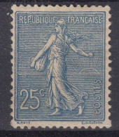 TIMBRE FRANCE SEMEUSE LIGNEE N° 132 NEUVE * GOMME AVEC CHARNIERE - COTE 80 € - 1903-60 Säerin, Untergrund Schraffiert